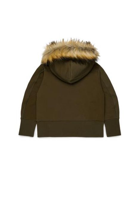 Felpa con pelliccia DSQUARED2 JUNIOR | DQ3469 D0AJ9DQ558